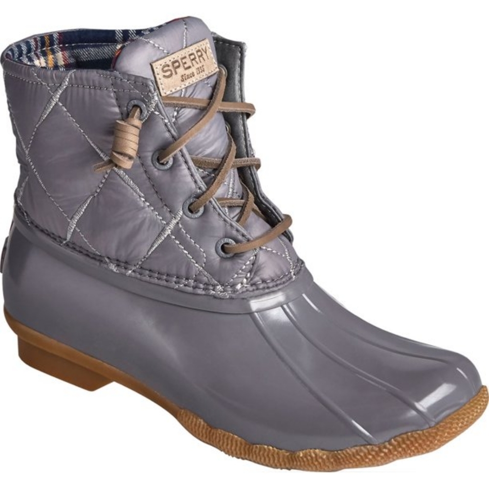 Sperry Quilted Duck Boot - Gray - image 1